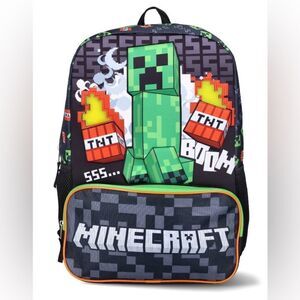 Minecraft TNT  Light Up Backpack